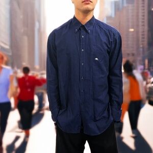Authentic Etro Milano long sleeve shirt crafted in Italy from 100% premium cotto